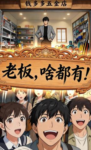 短剧《老板啥都有》海报