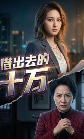 短剧《借出去的十万》海报