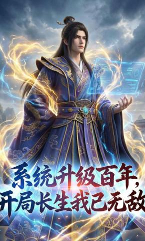 短剧《系统升级百年，开局长生我已无敌》海报