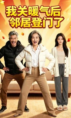 短剧《我关暖气后邻居登门了》海报