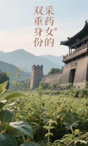 短剧《采药女的双重身份》海报