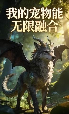 短剧《我的宠物能无限融合》海报