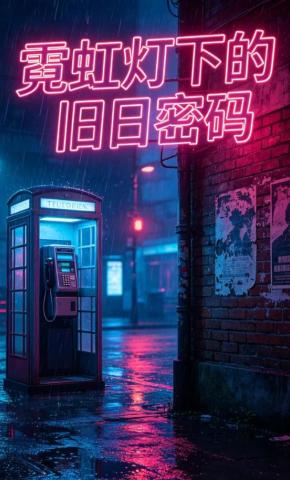 短剧《霓虹灯下的旧日密码》海报