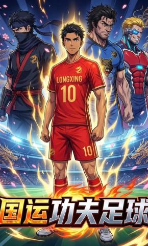 短剧《国运功夫足球》海报