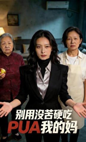 短剧《别用没苦硬吃PUA我的妈》海报