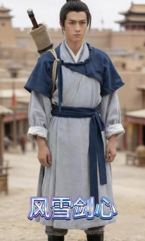 短剧《风雪剑心》海报