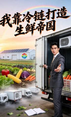 短剧《我靠冷链打造生鲜帝国》海报