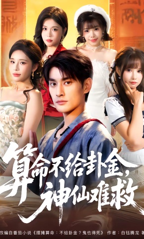 短剧《算命不给卦金，神仙难救》海报