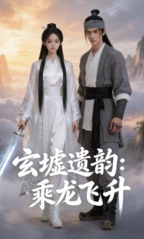 短剧《玄墟遗韵：乘龙飞升》海报