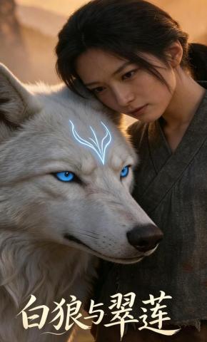 短剧《白狼与翠莲》海报