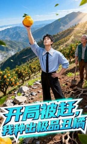 短剧《开局被赶，我种出极品丑橘》海报