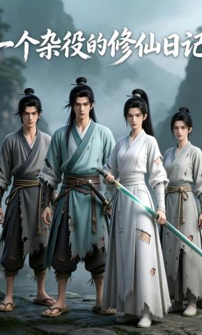 短剧《一个杂役的修仙日记》海报