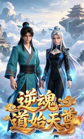 短剧《逆魂：道始天尊》海报