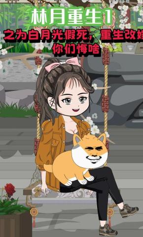 短剧《林月重生1为白月光假死，重生改嫁你们悔啥》海报