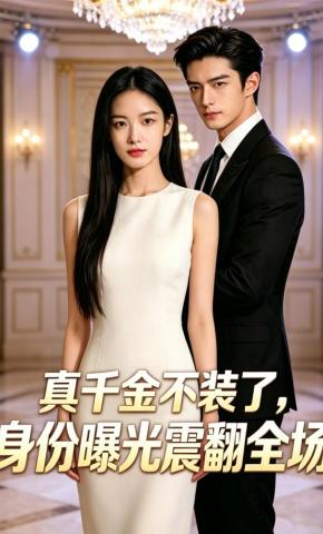 短剧《真千金不装了，身份曝光震翻全场》海报