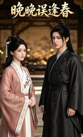 短剧《晚晚误逢春》海报