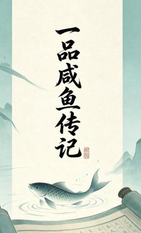 短剧《一品咸鱼传记》海报