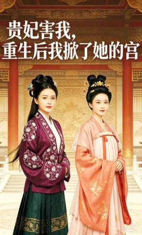 短剧《贵妃害我，重生后我掀了她的宫》海报