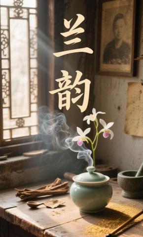 短剧《兰韵》海报