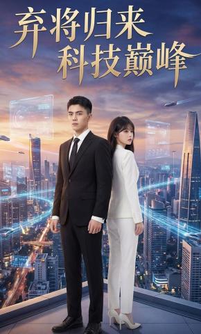 短剧《弃将归来：科技巅峰》海报