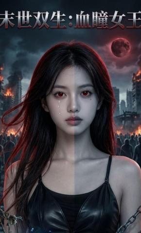 短剧《末世双生：血瞳女王》海报