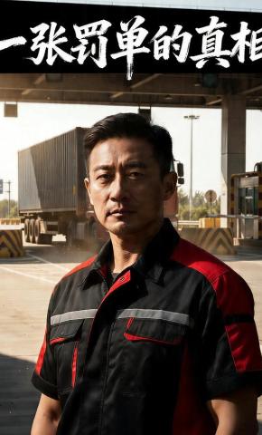 短剧《一张罚单的真相》海报