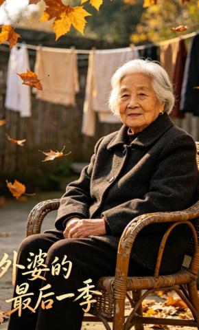 短剧《外婆的最后一季》海报