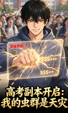 短剧《高考副本开启：我的虫群是天灾》海报