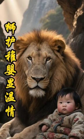 短剧《狮护稚婴显温情》海报