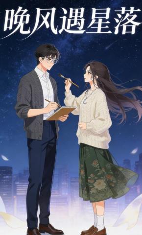 短剧《晚风遇星落》海报