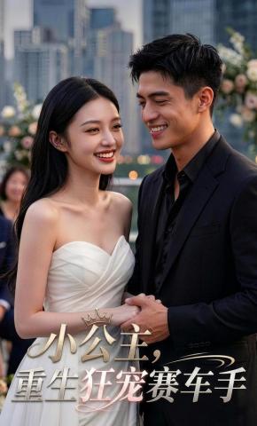 短剧《小公主，重生狂宠赛车手》海报