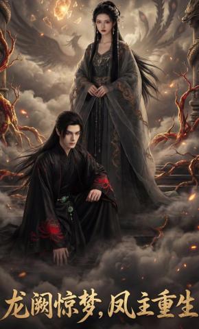 短剧《龙阙惊梦，凤主重生》海报