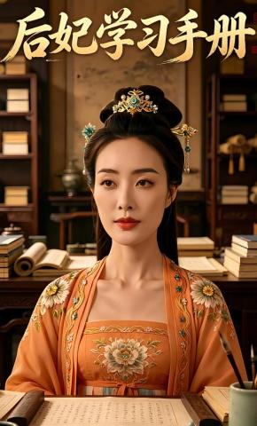 短剧《后妃学习手册》海报