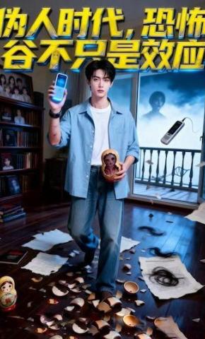 短剧《伪人时代，恐怖谷不只是效应》海报
