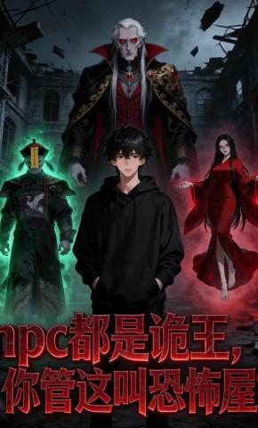 短剧《NPC都是诡王，你管这叫恐怖屋》海报