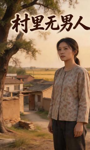 短剧《村里无男人》海报