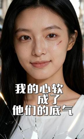 短剧《我的心软成了他们的底气》海报