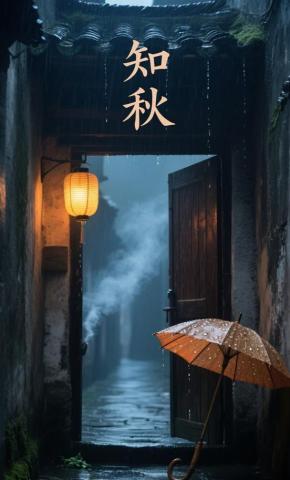 短剧《知秋》海报