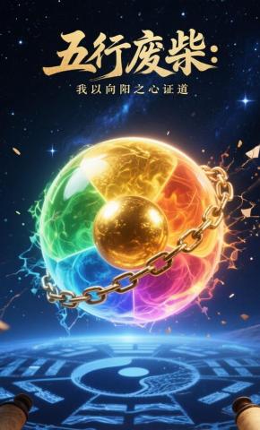 短剧《五行废柴：我以向阳之心证道》海报