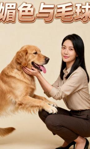 短剧《媚色与毛球》海报