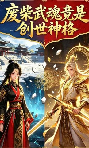 短剧《废柴武魂竟是创世神格》海报