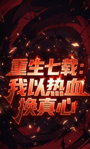 短剧《重生七载：我以热血换真心》海报