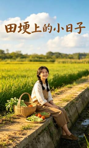 短剧《田埂上的小日子》海报