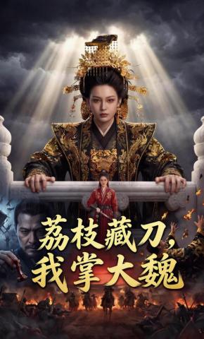 短剧《荔枝藏刀，我掌大魏》海报