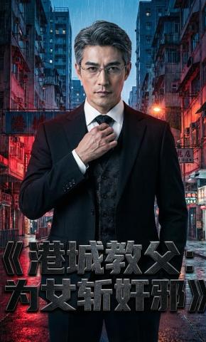 短剧《港城教父：为女斩奸邪》海报