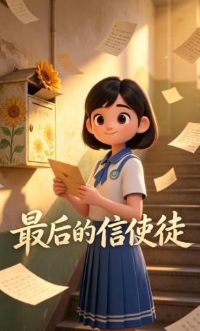 短剧《最后的信使徒》海报