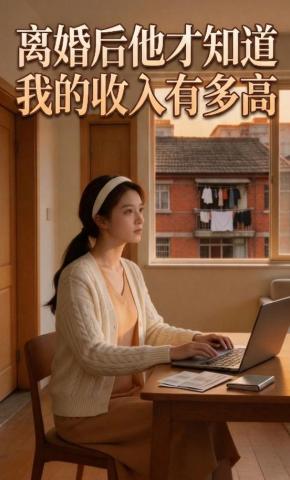 短剧《离婚后，他才知我收入有多高》海报