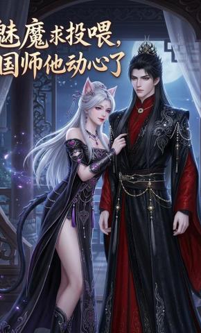 短剧《魅魔求投喂，国师他动心了》海报