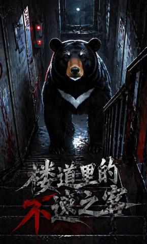 短剧《楼道里的不速之客》海报