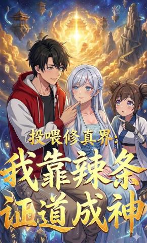 短剧《投喂修真界：我靠辣条证道成神》海报